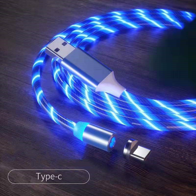 TopTrendyProduct Magnetic Charging Cable with Streamer Lights TopTrendyProduct Mobile Phone Accessories PowerPlay