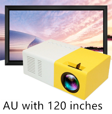 TopTrendyProduct Mini Projector Portable Projector 3D Hd Led TopTrendyProduct High-tech