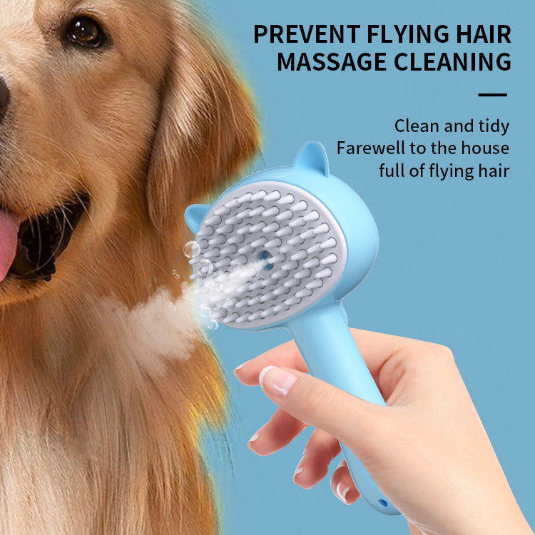 TopTrendyProduct Multifunctional Hair Cleaning Brush With Mist for Pets ZAG Pet Supplies