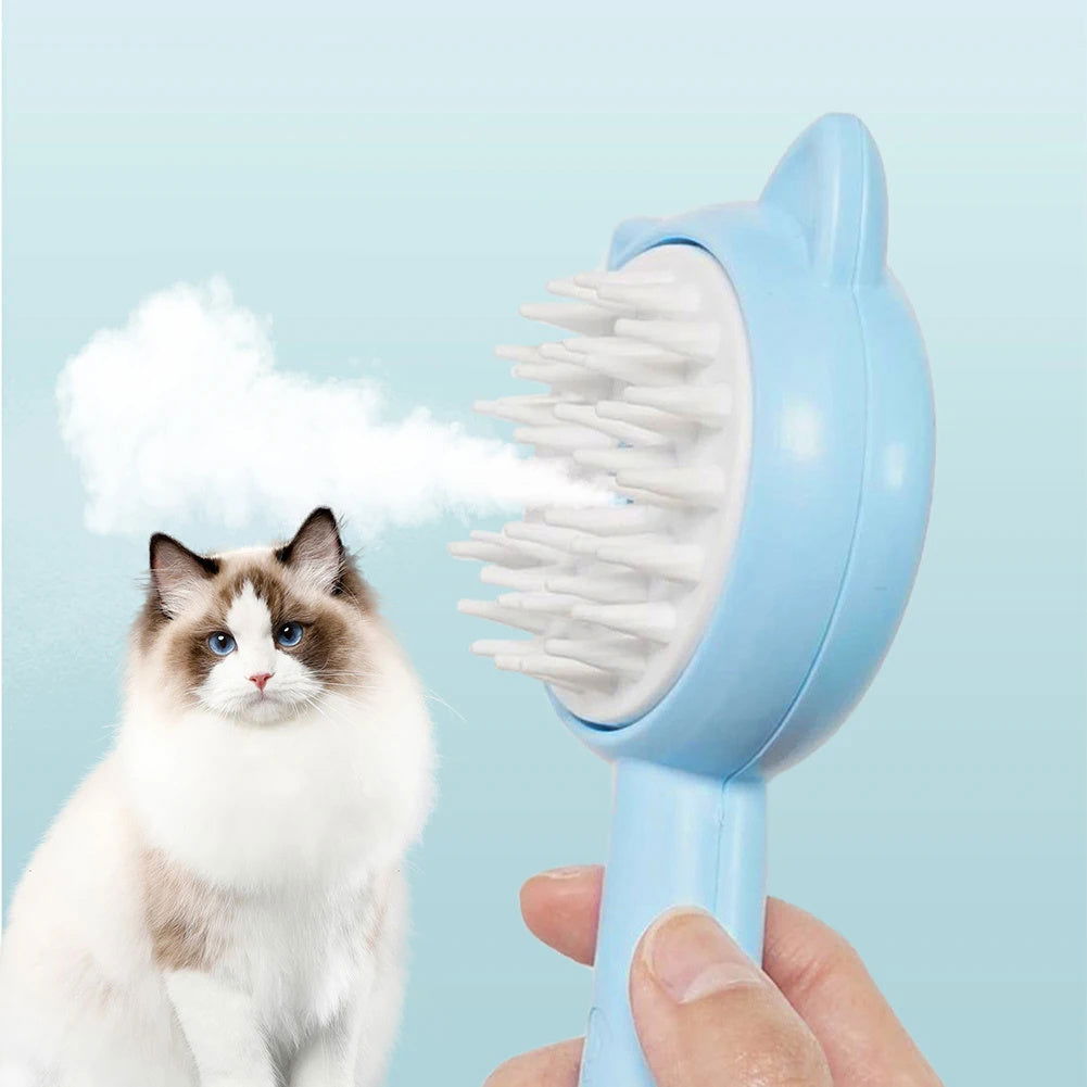 TopTrendyProduct Multifunctional Hair Cleaning Brush With Mist for Pets ZAG Pet Supplies