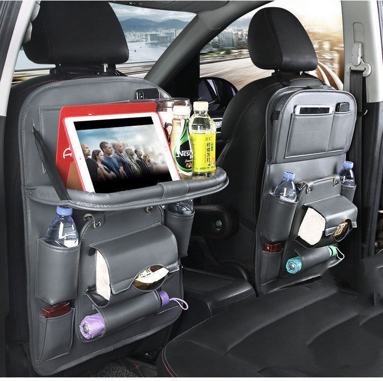 PU Leather Multifunction Back Seat Car Interior Organizer - TopTrendyProduct -  - #tag1# - #tag2#