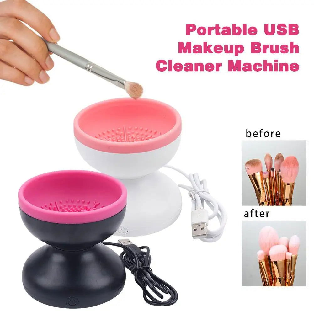 TopTrendyProduct Portable Electric Makeup Brush Cleaner Machine ZAG Health & Beauty