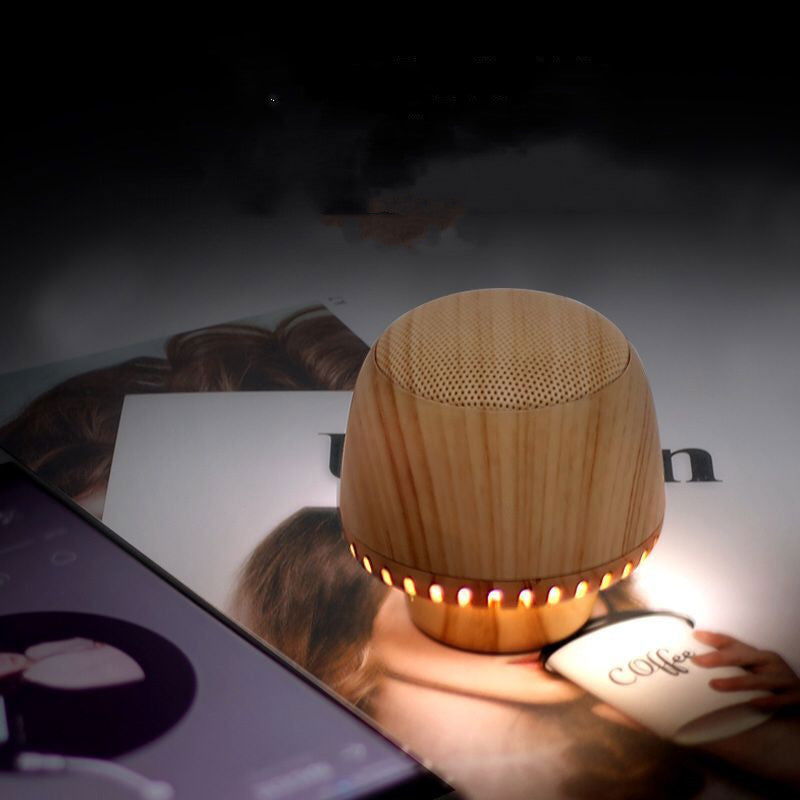 TopTrendyProduct Portable Mushroom LED Night Light TWS Speaker TopTrendyProduct High-tech Speakers