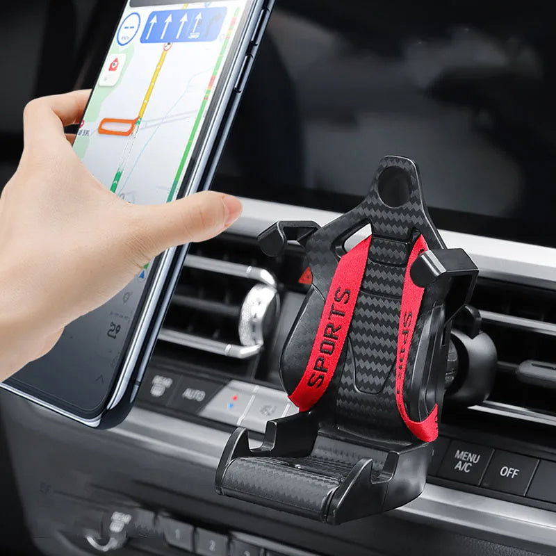 Racing Seat Shape Car Phone Holder  360 Degree Rotatable - TopTrendyProduct -  - #tag1# - #tag2#