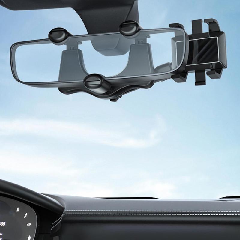 Rearview Mirror Rotatable Phone Holder For Car - TopTrendyProduct -  - #tag1# - #tag2#