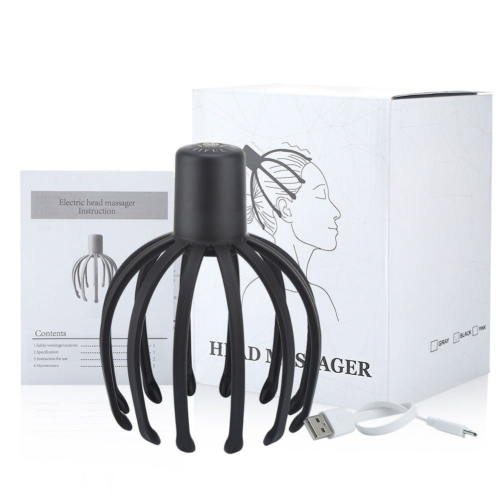 Relax and Refresh Electric Octopus Claw Scalp Massager - TopTrendyProduct -  - #tag1# - #tag2#