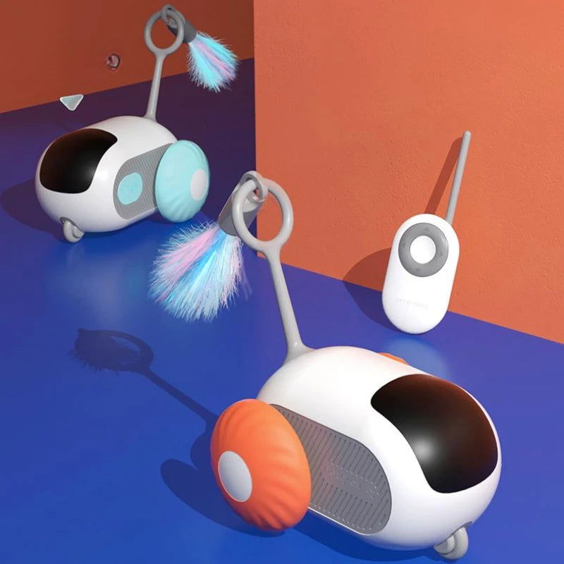 Remote Control Interactive Cat Car Toy Automatic Self-moving - TopTrendyProduct -  - #tag1# - #tag2#