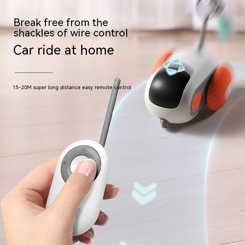 Remote Control Interactive Cat Car Toy Automatic Self-moving - TopTrendyProduct -  - #tag1# - #tag2#