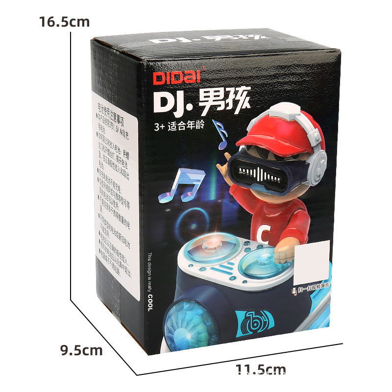 Rock DJ Playing Disc Audio Boy Music Light Toy - TopTrendyProduct -  - #tag1# - #tag2#