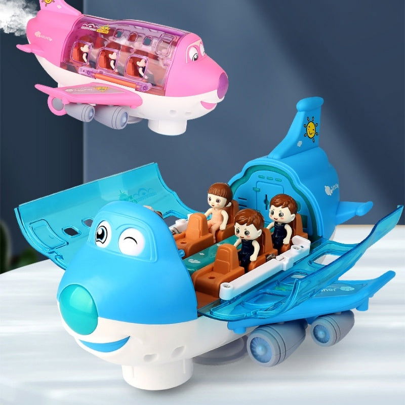 Rotating Electric Airplane Toys For Kids With LED Flashing Light - TopTrendyProduct -  - #tag1# - #tag2#