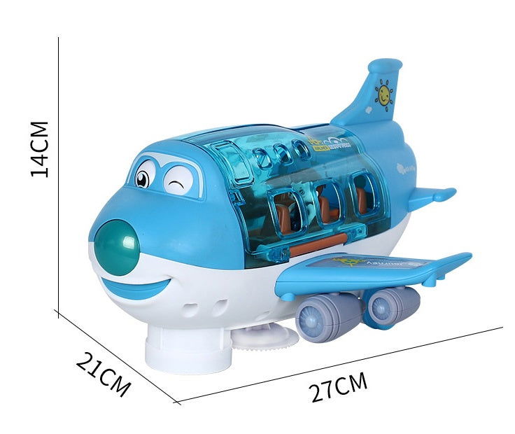 Rotating Electric Airplane Toys For Kids With LED Flashing Light - TopTrendyProduct -  - #tag1# - #tag2#