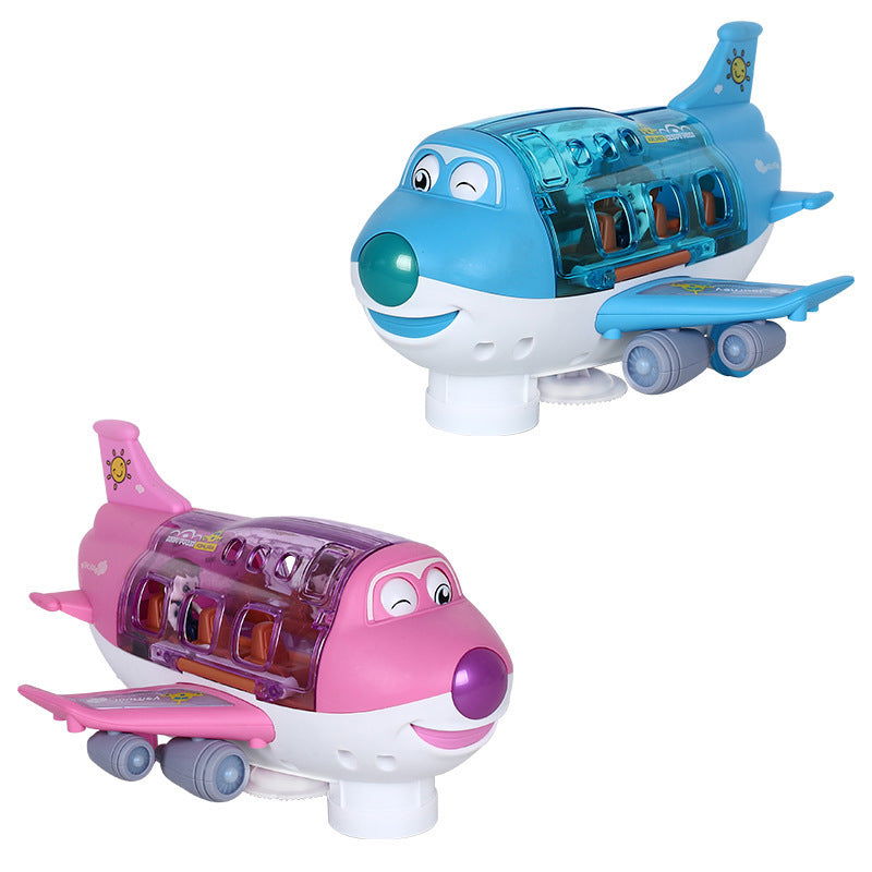 Rotating Electric Airplane Toys For Kids With LED Flashing Light - TopTrendyProduct -  - #tag1# - #tag2#