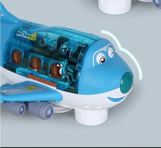 Rotating Electric Airplane Toys For Kids With LED Flashing Light - TopTrendyProduct -  - #tag1# - #tag2#