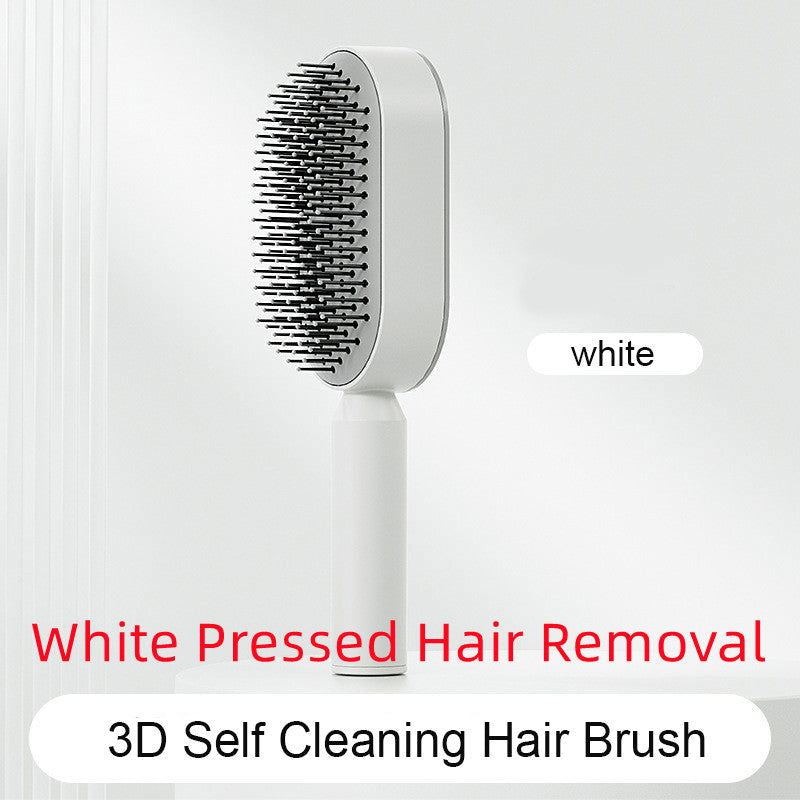 Self Cleaning Hair Brush For Women - TopTrendyProduct -  - #tag1# - #tag2#