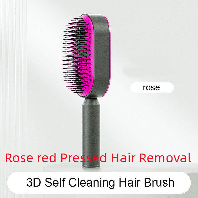 Self Cleaning Hair Brush For Women - TopTrendyProduct -  - #tag1# - #tag2#