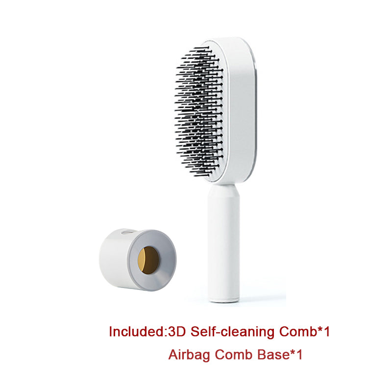 Self Cleaning Hair Brush For Women - TopTrendyProduct -  - #tag1# - #tag2#