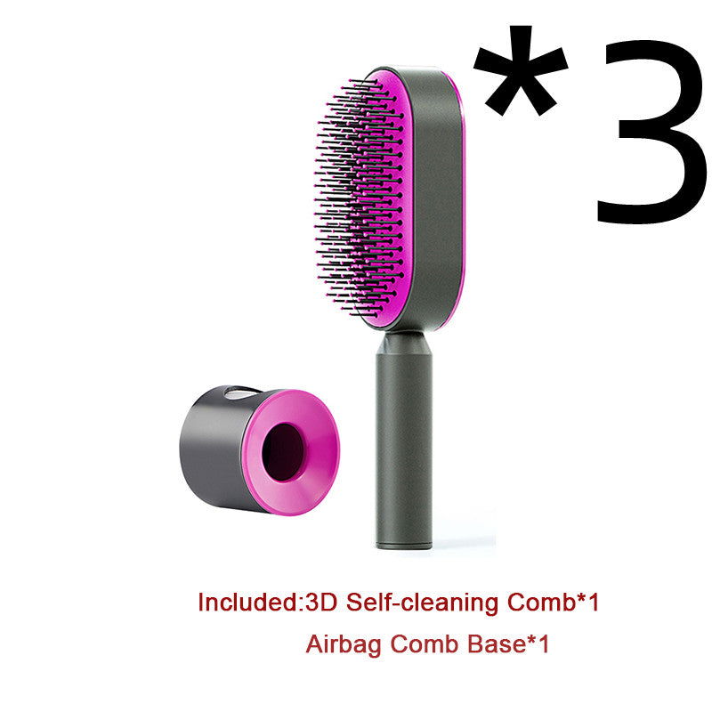 Self Cleaning Hair Brush For Women - TopTrendyProduct -  - #tag1# - #tag2#