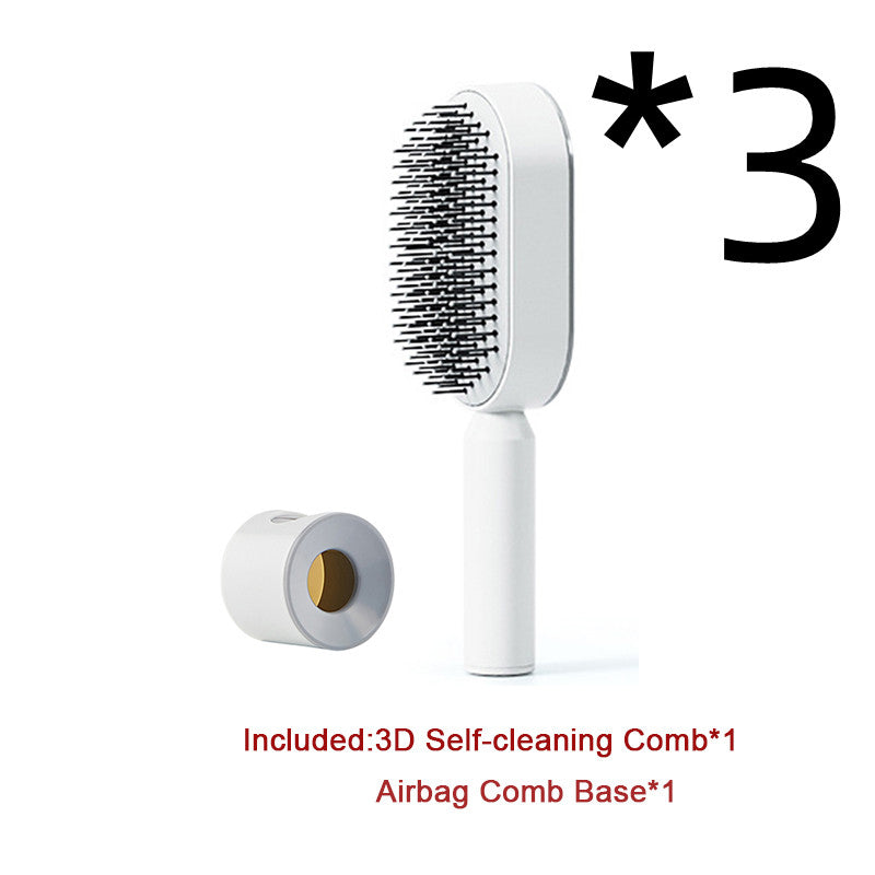 Self Cleaning Hair Brush For Women - TopTrendyProduct -  - #tag1# - #tag2#