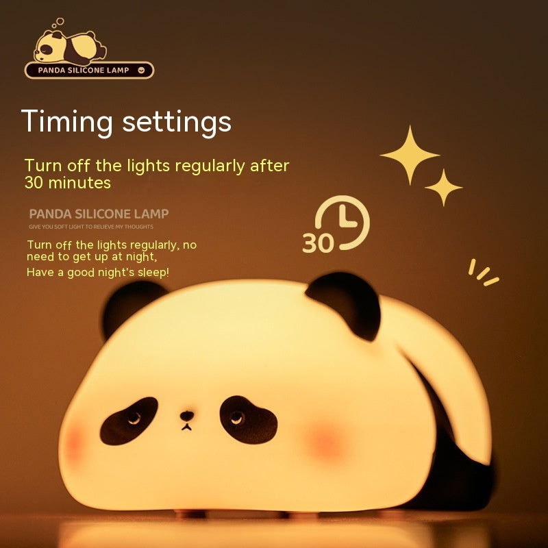 Silicone Rechargeable Lamp Panda Bedroom Decoration - TopTrendyProduct -  - #tag1# - #tag2#