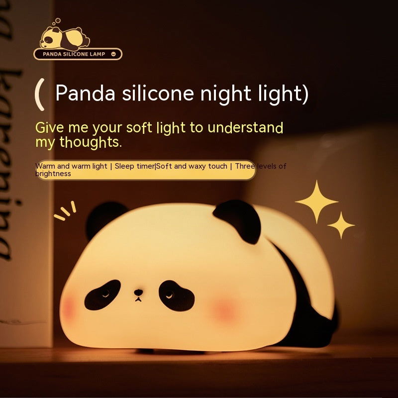 Silicone Rechargeable Lamp Panda Bedroom Decoration - TopTrendyProduct -  - #tag1# - #tag2#