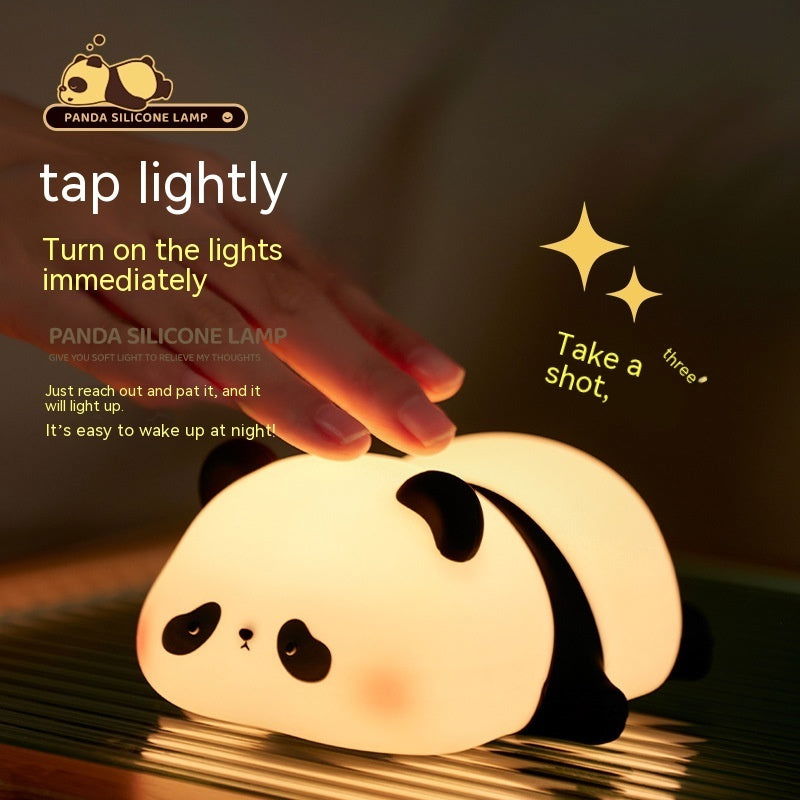 Silicone Rechargeable Lamp Panda Bedroom Decoration - TopTrendyProduct -  - #tag1# - #tag2#