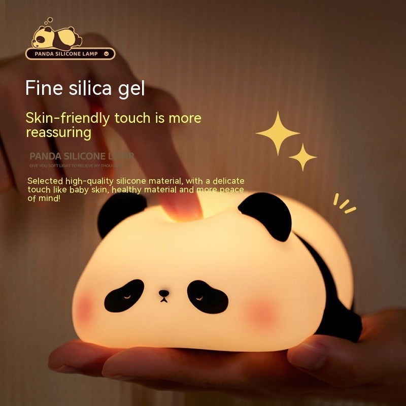 Silicone Rechargeable Lamp Panda Bedroom Decoration - TopTrendyProduct -  - #tag1# - #tag2#