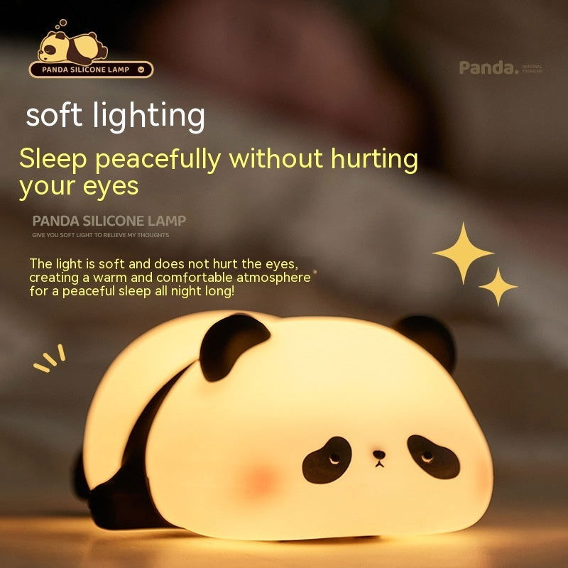 Silicone Rechargeable Lamp Panda Bedroom Decoration - TopTrendyProduct -  - #tag1# - #tag2#