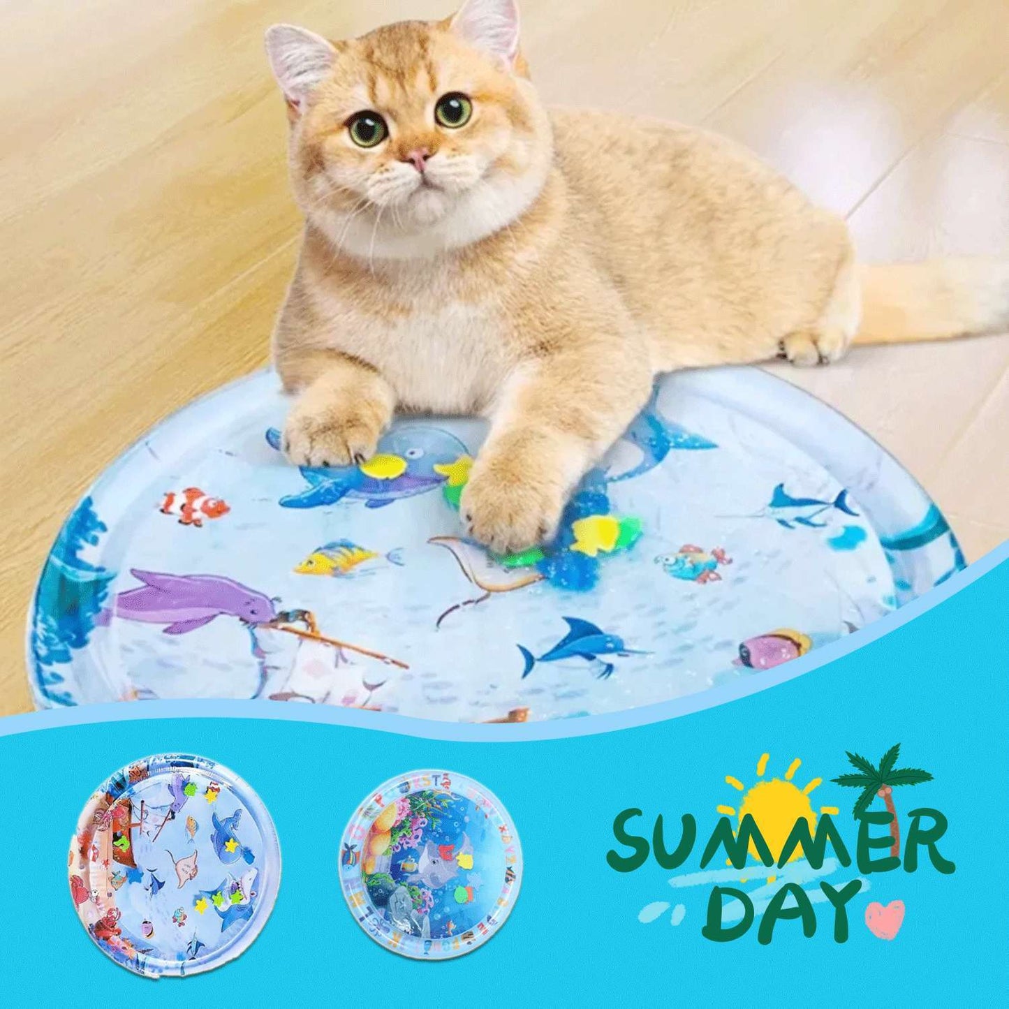 TopTrendyProduct Summer Cooling Pet Water Bed Cushion ZAG Pet Supplies