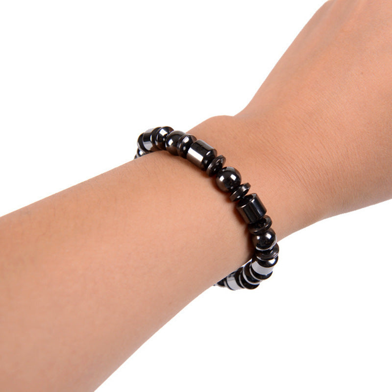 TopTrendyProduct Weight Loss Black Stone Magnetic Therapy Bracelet ZAG Health & Beauty Jewellery