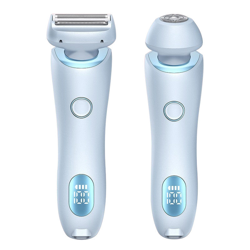 TopTrendyProduct Women 2 In 1 Hair Removal Epilator USB Rechargeable Hair Shaver ZAG Health & Beauty