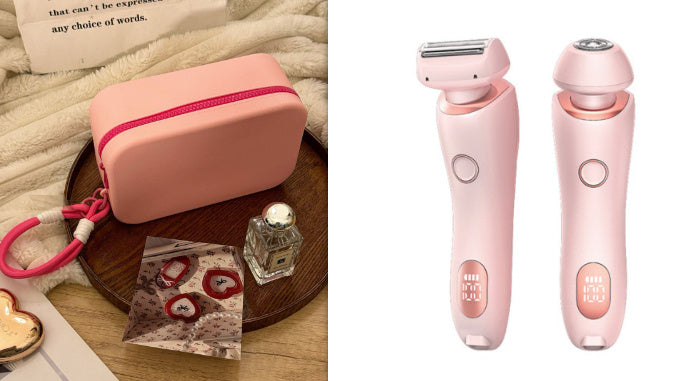 TopTrendyProduct Women 2 In 1 Hair Removal Epilator USB Rechargeable Hair Shaver ZAG Health & Beauty