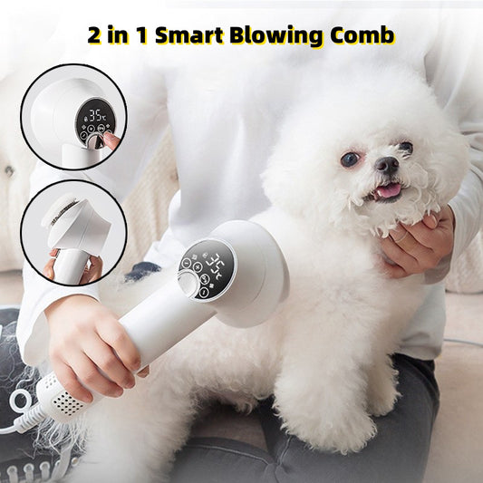 TopTrendyProduct Smart Pet Hair Dryer Hairdressing Blow & Comb Silent ZAG Pet Supplies