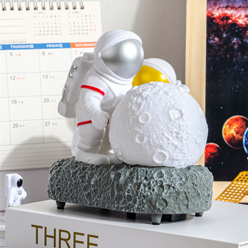 TopTrendyProduct Wireless Astronaut Desktop Night Light Speaker TopTrendyProduct High-tech indoor lighting night lights Speakers